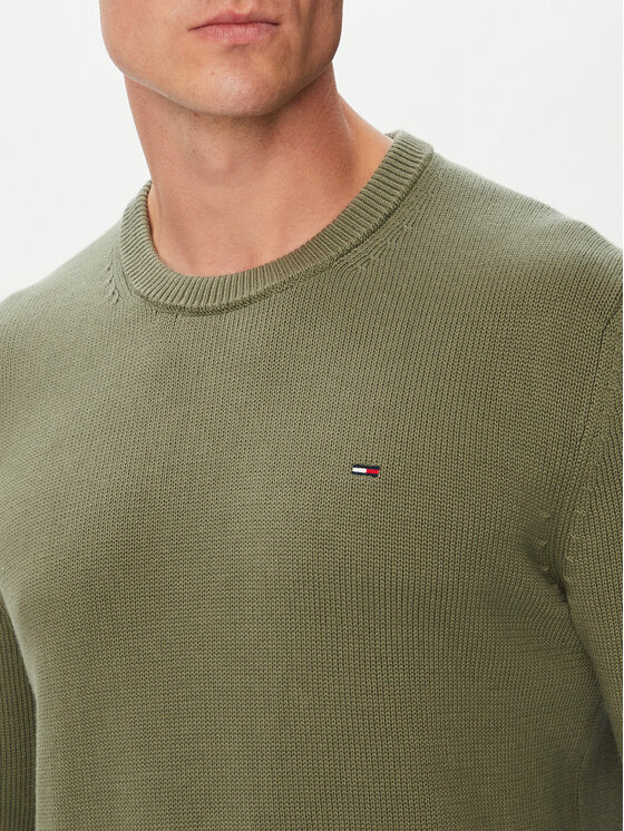 Tommy Jeans Tommy Jeans Pullover DM0DM21787 Grün Regular Fit