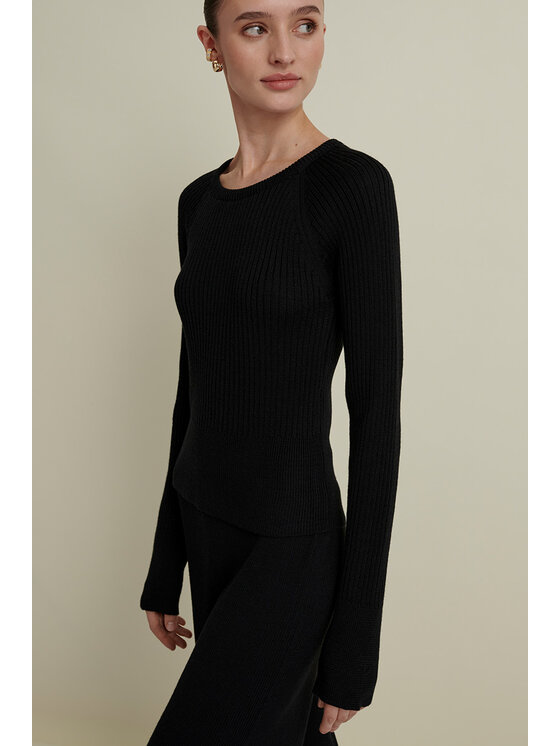La Mania La Mania Blusa ABOUT Nero Active Fit