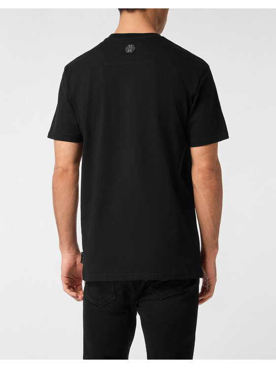 PHILIPP PLEIN PHILIPP PLEIN T-Shirt 27117 Czarny Regular Fit