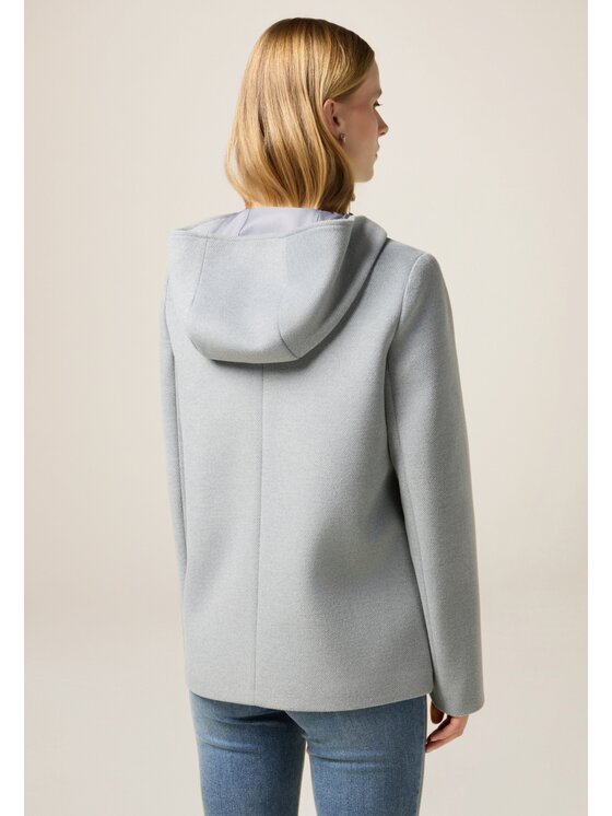 Oltre Oltre Cappotto 0086R100496N013 Grigio Baggy Fit