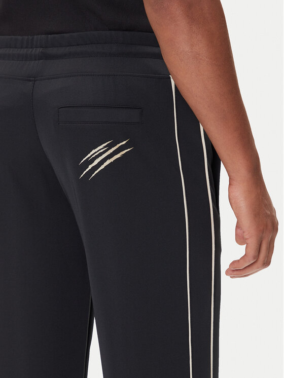 Plein Sport Plein Sport Teplákové nohavice FAEC MJT2680 STE003N Čierna Loose Fit