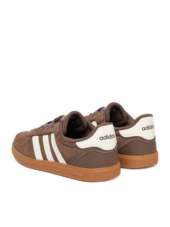 adidas adidas Sneakersy BREAKNET SLEEK JR6905 Brązowy