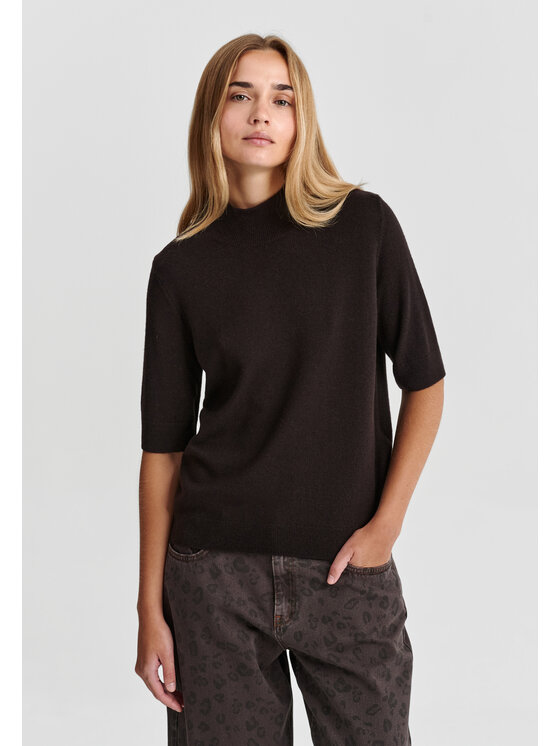 TATUUM TATUUM Sweter ELIN Brązowy Classic Fit