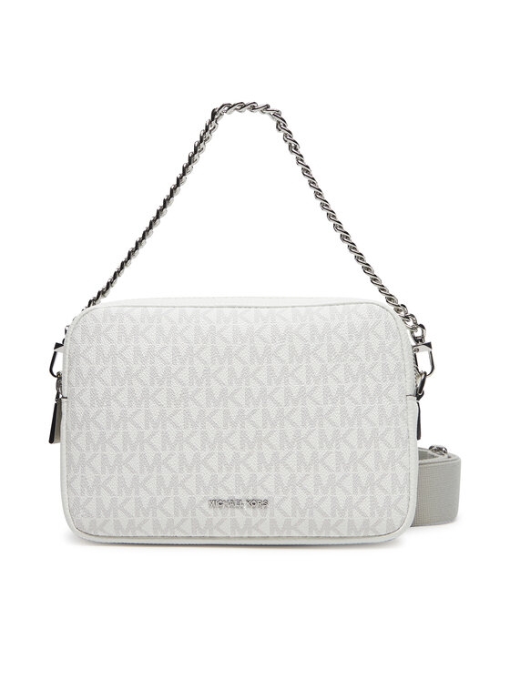 Crossbody Tasche Tasche Grau Silber Crossbody Bag Michael Kors