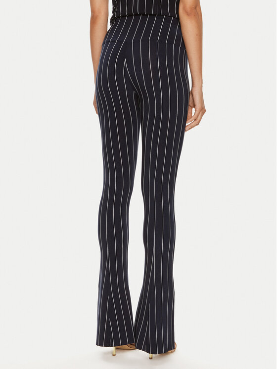 NORMA KAMALI NORMA KAMALI Hlače iz tkanine KK1247PL016642 Mornarsko modra Slim Fit