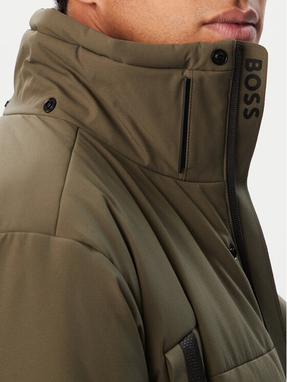 BOSS BOSS Daunenjacke Block-X 50547262 Dunkelgrün Regular Fit