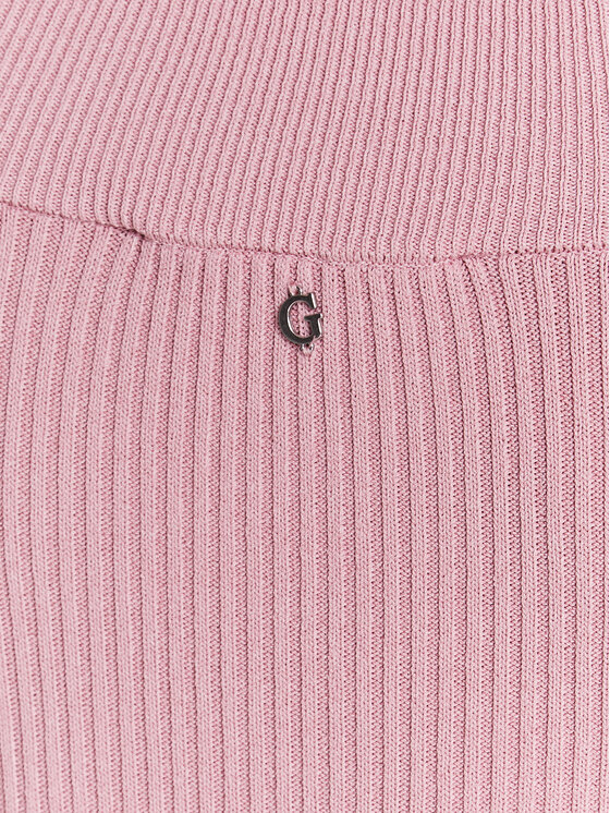 Guess Guess Трикотажна сукня Lidia W3GK0G Z2U00 Рожевий Slim Fit