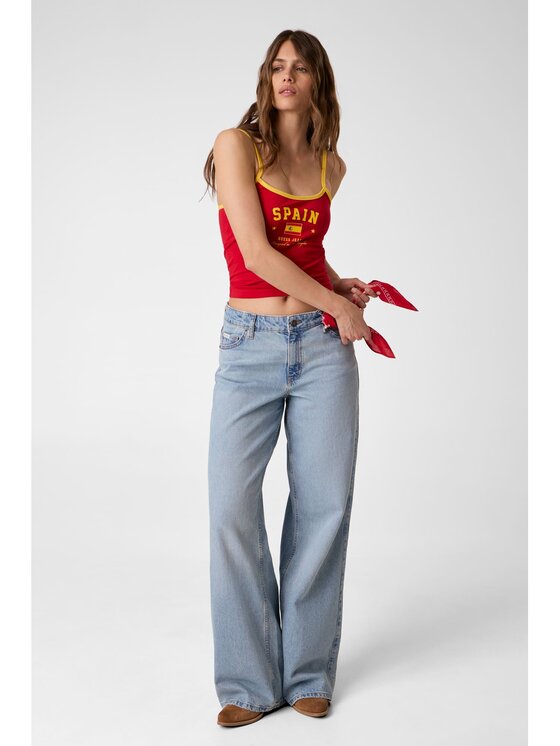 Guess Guess Футболка 183097 Червоний Classic Fit