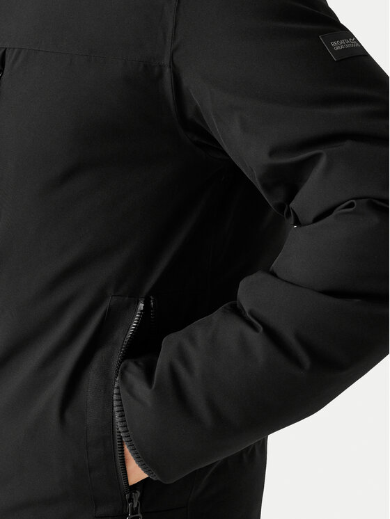 Regatta Regatta Μπουφάν αδιάβροχο Yewbank III RMP389 Μαύρο Regular Fit