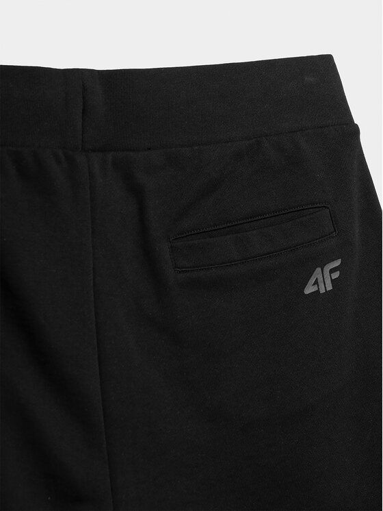 4F 4F Szorty sportowe 4FSS23TSHOM057 Czarny Regular Fit