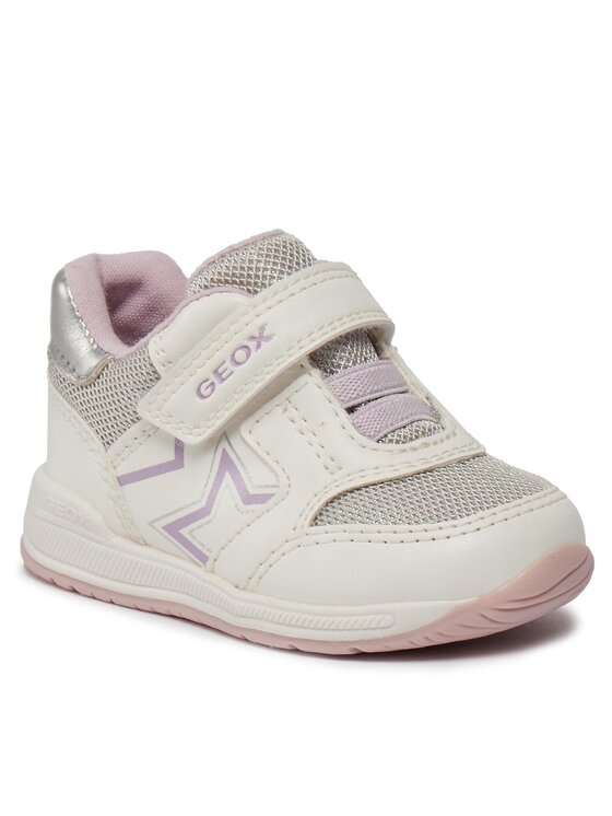 Geox Geox Sneakersy B Rishon Girl B450LA 0BCEW C0406 Biela