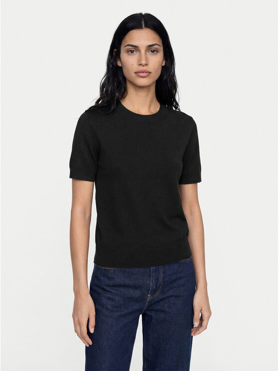 Calvin Klein Tricou LV147E303G Negru Regular Fit