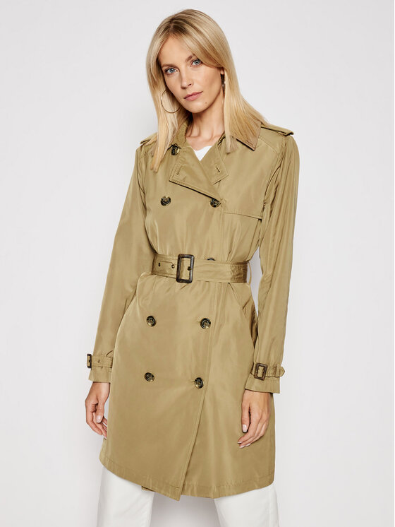 LAUREN RALPH LAUREN Lauren Ralph Lauren Viharkabát 2Tone Taffeta 297811042002 Barna Regular Fit