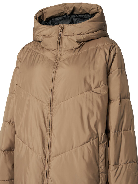 4F 4F Žieminė striukė 4FAW23TDJAF235 Ruda Regular Fit