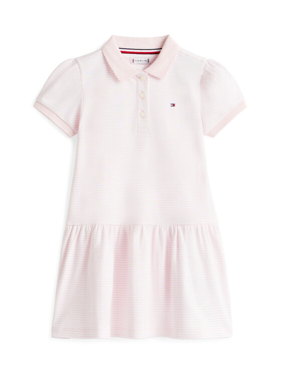 Tommy Hilfiger Tommy Hilfiger Nyári ruha KG0KG09171 Világos rózsaszín Regular Fit