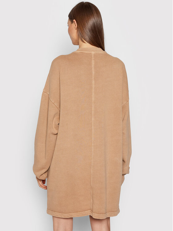 Reebok Reebok Плетена рокля Classics Natural Dye H11200 Кафяв Oversize