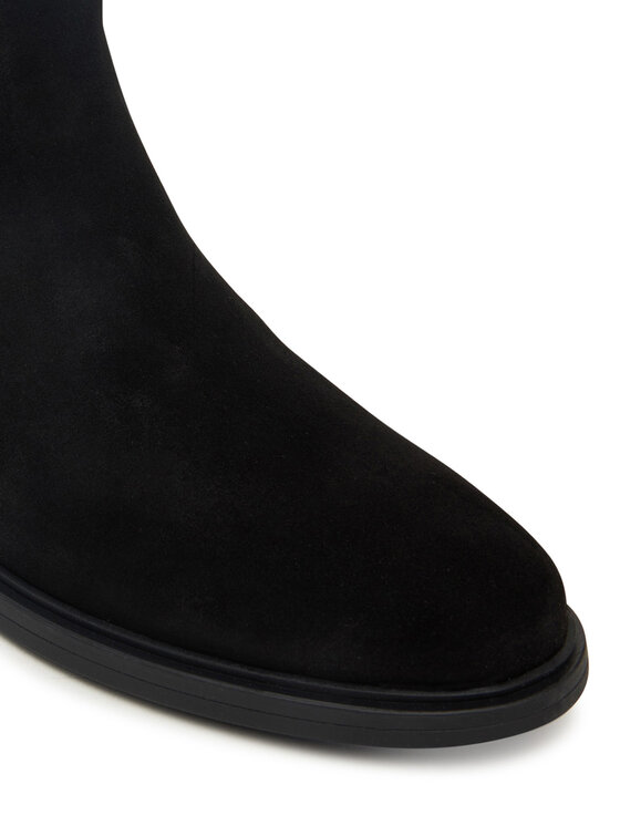Tommy Hilfiger Tommy Hilfiger Kotníková obuv s elastickým prvkem Flag Boot FW0FW08780 Černá