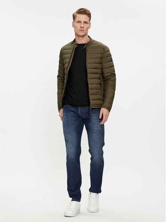 REPLAY Replay Jeansy M914J.000.785 Granatowy Slim Fit