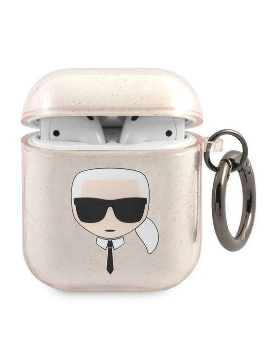 Karl Lagerfeld Cae Airpods Pro 3 Logo NFT silver