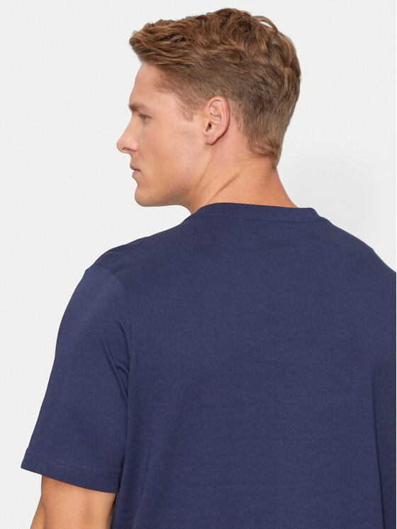 Kappa Kappa Tricou Logo Korpo Cromen 303HZ70 Bleumarin Regular Fit
