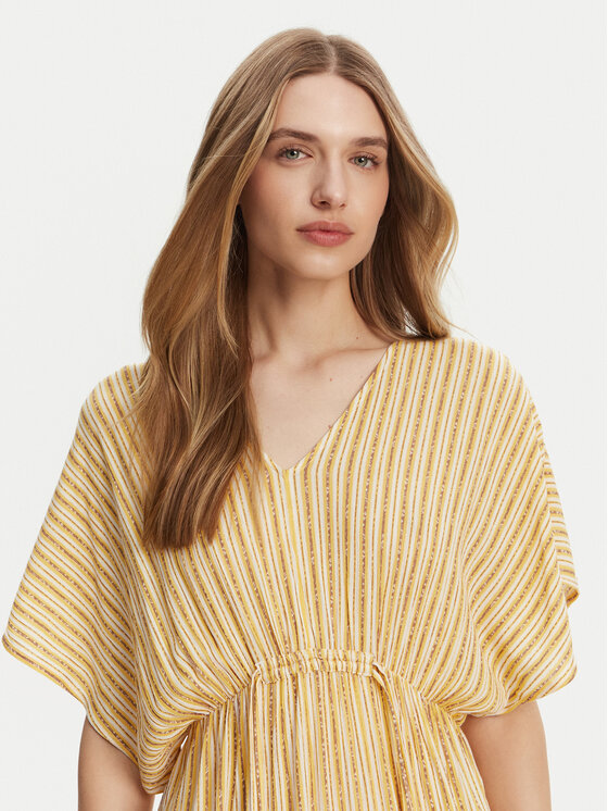 Roxy Roxy Vestito estivo ERJWD03864 Giallo
