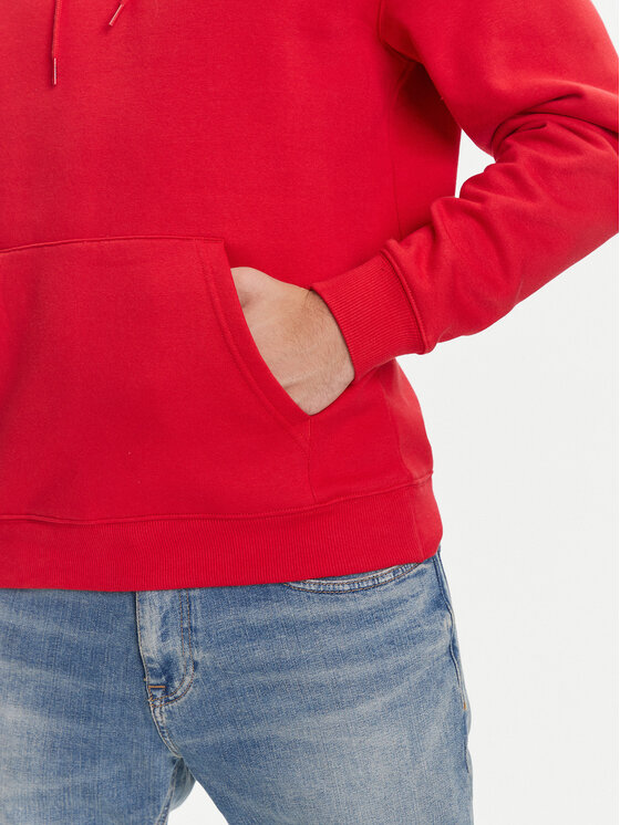 Tommy Jeans Tommy Jeans Sweatshirt DM0DM20742 Rot Regular Fit