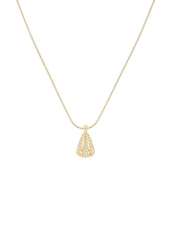 Rosefield Rosefield Naszyjnik Pavé Collection Złoty