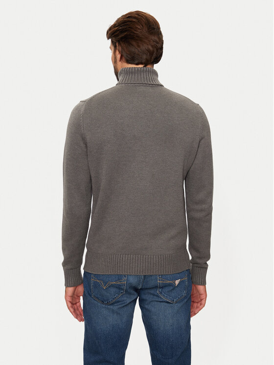 Guess Guess Rollkragenpullover M4BR35 Z3HN2 Grau Regular Fit