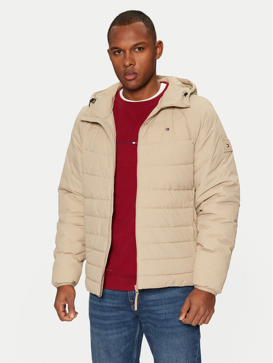 Tommy Hilfiger Tommy Hilfiger Télikabát MW0MW37641 Bézs Regular Fit