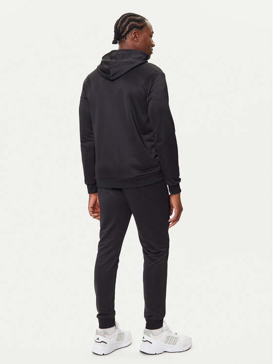 adidas adidas Trenirka Big Logo French Terry JX5551 Črna Regular Fit