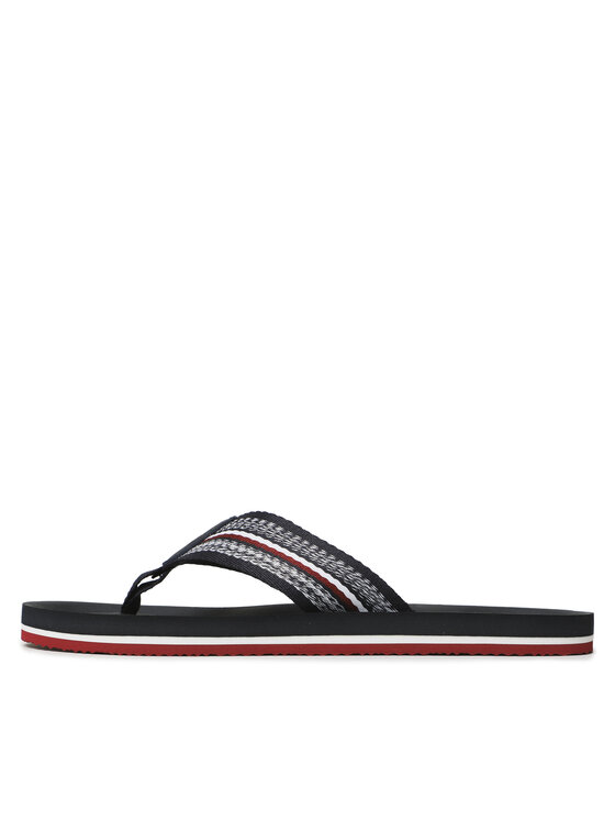 Tommy Hilfiger Tommy Hilfiger Japanke Comfort Corporate Beach Sandal FM0FM04616 Tamnoplava