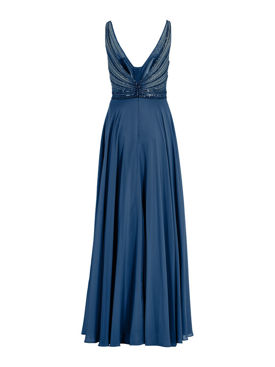 Hey Kyla Hey Kyla Abendkleid 5AG015HK Blau Regular Fit