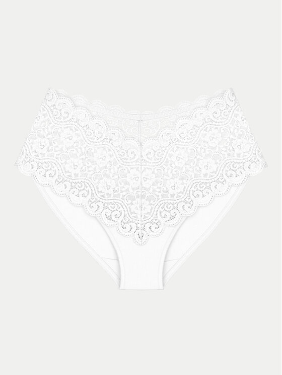 Triumph Triumph Figi klasyczne z wysokim stanem Amourette 10210675 Biały
