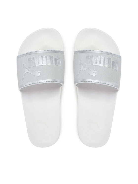 Puma Puma Klapki Leadcat 2.0 401707 01 Srebrny