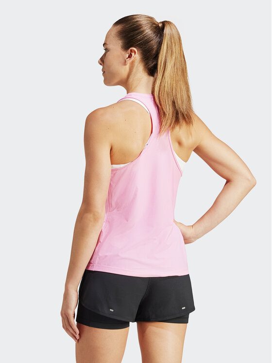 adidas adidas Тениска от техническо трико Own The Run IN2963 Розов Regular Fit