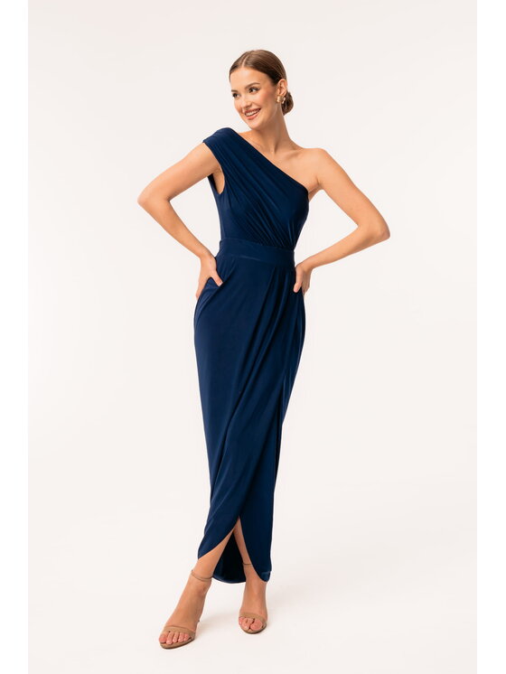 Aurora Aurora Večerní šaty Eris Tmavomodrá Feminine Fit