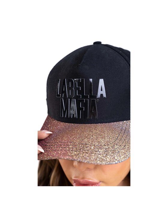 LaBellaMafia LaBellaMafia Czapka z daszkiem HAT LABELLAMAFIA BLACK Czarny