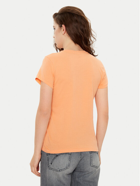 Polo Ralph Lauren Polo Ralph Lauren T-Shirt 211898698029 Pomarańczowy Regular Fit