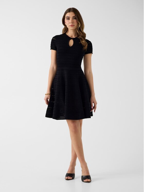 Marciano Guess Marciano Guess Každodenní šaty 182331 Černá Classic Fit