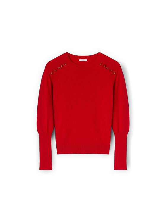 Motivi Motivi Maglione M551W003654N016 Rosso Regular Fit