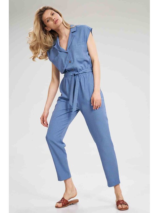 FIGL FIGL Ολόσωμη φόρμα M695 Μπλε Regular Fit