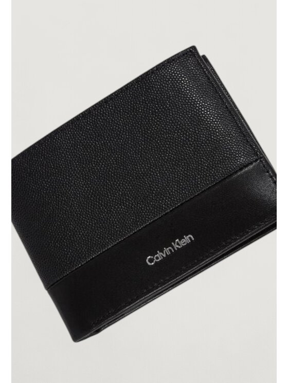 Calvin Klein Calvin Klein Πορτοφόλι CK MUST TRIFOLD 10CC W/COIN Μαύρο