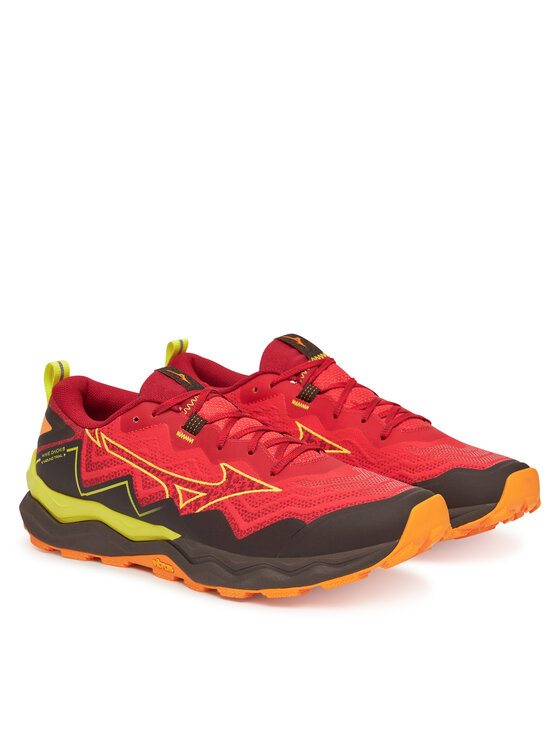 Mizuno Mizuno Взуття для бігу Wave Daichi 9 J1GJ2571 Червоний