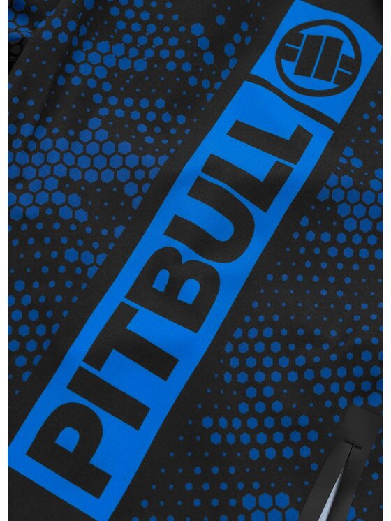 PITBULL PITBULL Szorty sportowe HEX CAMO HILLTOP Niebieski Regular Fit