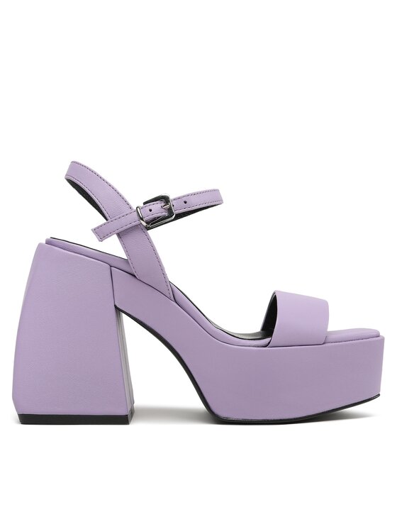PINKO PINKO Sandale Fantine Wedge PE 23 BLKS1 100655 A0N9 Ljubičasta