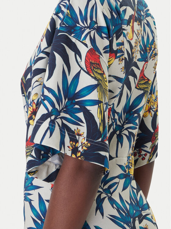 adidas adidas Rochie de zi Farm Rio KD2194 Albastru Oversize