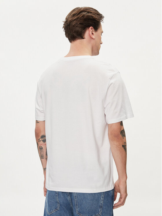 Pepe Jeans Pepe Jeans T-särk Clag PM509384 Valge Regular Fit