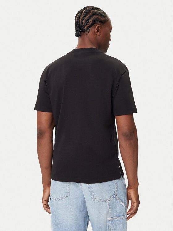 HUGO HUGO Тишърт Dargentee 50542566 Черен Relaxed Fit