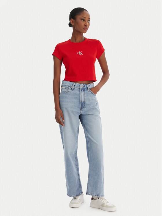Calvin Klein Jeans Calvin Klein Jeans Farmer Eu Barrel LV047E628G Kék Barrel Fit