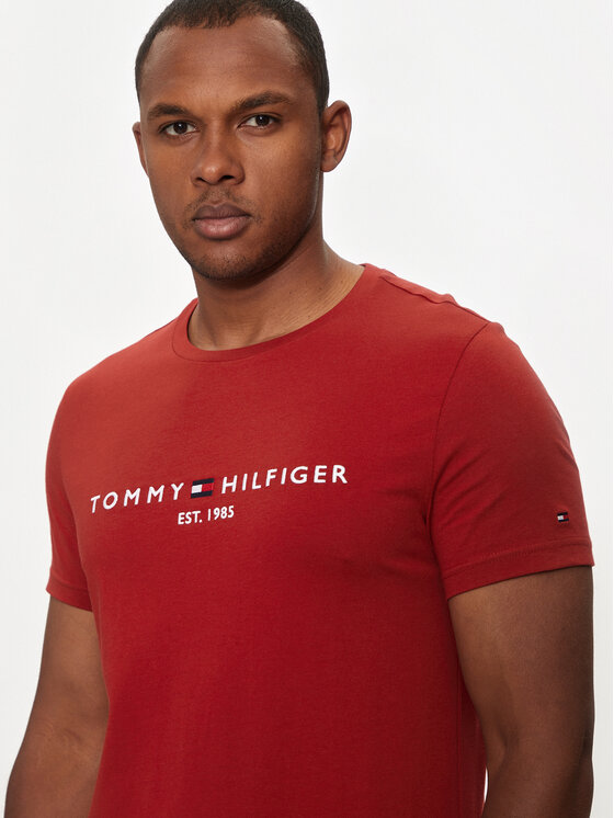 Tommy Hilfiger Tommy Hilfiger T-särk Logo MW0MW11797 Punane Regular Fit